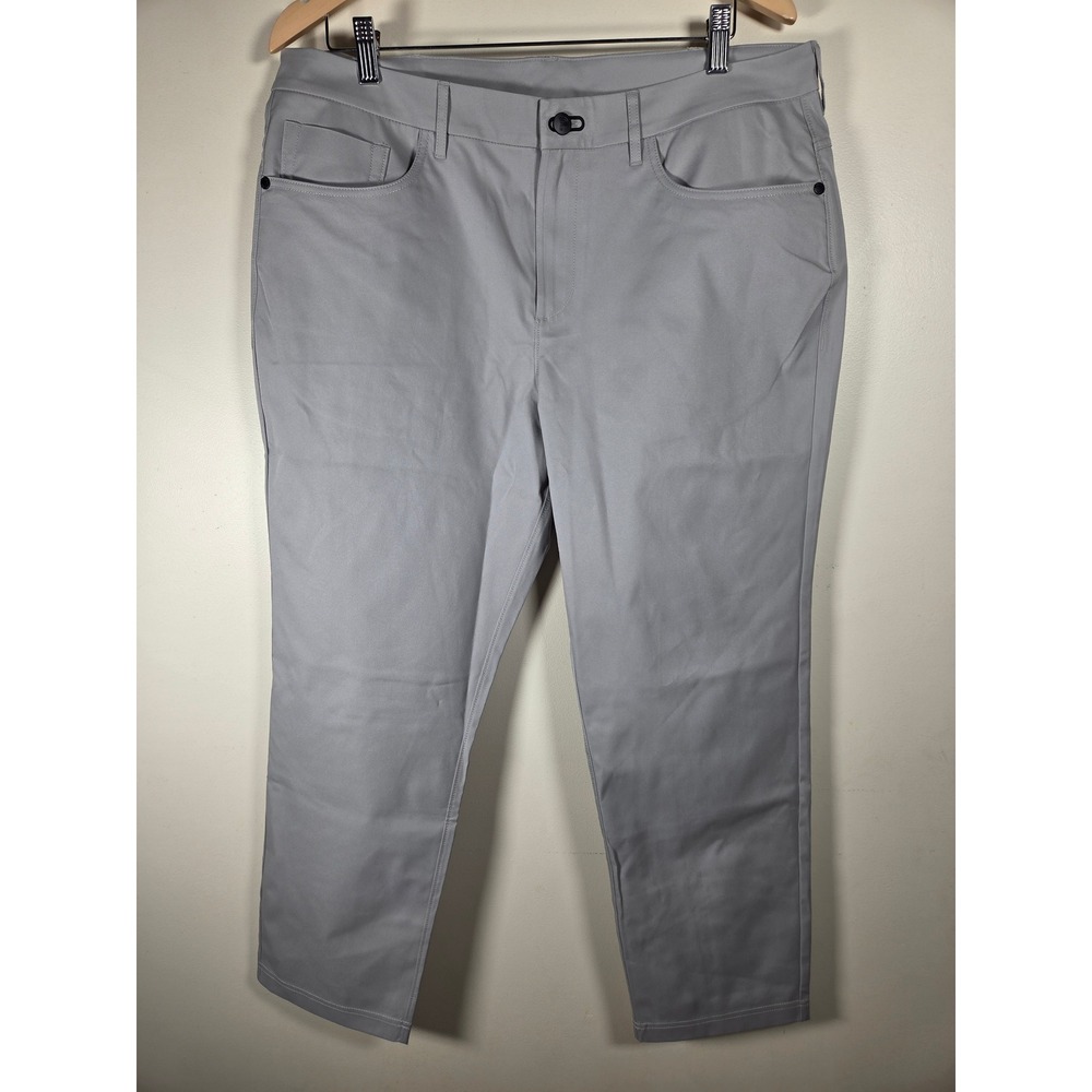 Public Rec All Day Every Day 5-Pocket Pants Mens 36x28 Grey Performance Trousers